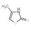 4-甲硫基唑-2-硫醇结构式
