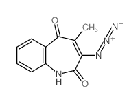 imino-[(5-methyl-3,6-dioxo-2-azabicyclo[5.4.0]undeca-4,7,9,11-tetraen-4-yl)imino]azanium structure