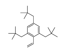 1,3,5-tris(2,2-dimethylpropyl)-2-ethenylbenzene结构式