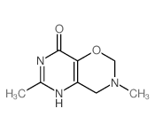 3,9-dimethyl-5-oxa-3,8,10-triazabicyclo[4.4.0]deca-8,11-dien-7-one Structure