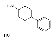 4-phenylcyclohexan-1-amine,hydrochloride结构式