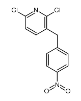 3-(2,6-Dichloropyridyl)-p-nitrolphenylmethane Structure