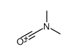 dimethyl(oxomethylidene)azanium Structure