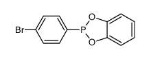 2-(4-bromophenyl)-1,3,2-benzodioxaphosphole Structure