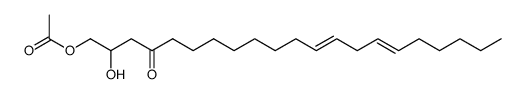 1-Acetyloxy-2-hydroxy-12,15-heneicosadien-4-one结构式