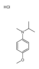 4-methoxy-N-methyl-N-propan-2-ylaniline,hydrochloride Structure