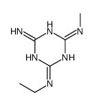 2-N-ethyl-4-N-methyl-1,3,5-triazine-2,4,6-triamine结构式