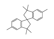 3,3,3',3',5,5'-hexamethyl-1,1'-spirobi[2H-indene]结构式