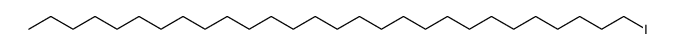 octacosanol iodide结构式