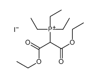 (1,3-diethoxy-1,3-dioxopropan-2-yl)-triethylphosphanium,iodide结构式