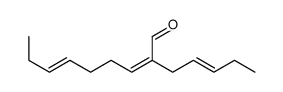 2-pent-2-enylnona-2,6-dienal Structure