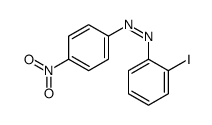 (2-iodophenyl)-(4-nitrophenyl)diazene结构式