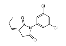 1-(3,5-dichlorophenyl)-3-propylidenepyrrolidine-2,5-dione Structure