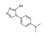 4-[4-(dimethylamino)phenyl]-1H-1,2,4-triazole-5-thione结构式