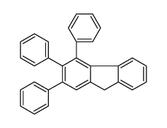 2,3,4-triphenyl-9H-fluorene结构式