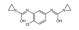 N-[3-(aziridine-1-carbonylamino)-4-chlorophenyl]aziridine-1-carboxamide Structure