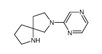 7-pyrazin-2-yl-1,7-diazaspiro[4.4]nonane结构式