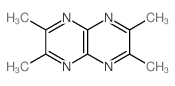 Pyrazino[2,3-b]pyrazine,2,3,6,7-tetramethyl- Structure