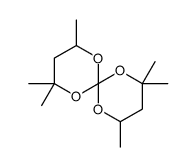2,4,4,8,10,10-hexamethyl-1,5,7,11-tetraoxaspiro[5.5]undecane结构式