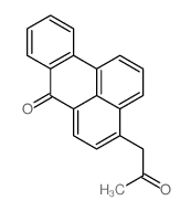 4-(2-oxopropyl)benzo[a]phenalen-7-one结构式