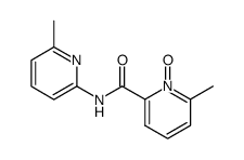 2-Methyl-6-(6-methyl-2-pyridylcarbamoyl)pyridine 1-oxide Structure