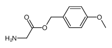 Amino-acetic acid 4-methoxy-benzyl ester Structure