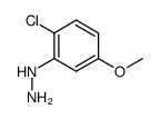 (2-chloro-5-methoxyphenyl)hydrazine Structure
