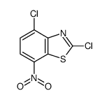 2,4-DICHLORO-7-NITROBENZOTHIAZOLE Structure