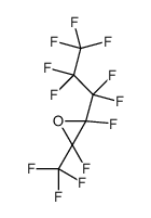 2,3-difluoro-2-(1,1,2,2,3,3,3-heptafluoropropyl)-3-(trifluoromethyl)oxirane结构式