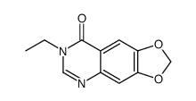 7-ethyl-[1,3]dioxolo[4,5-g]quinazolin-8-one Structure