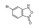 5-bromo-3H-2,1,3-benzoxadiazol-1-ium 1-oxide结构式