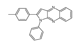 2-(4-methylphenyl)-1-phenylpyrrolo[3,2-b]quinoxaline Structure