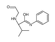 (2S)-3-methyl-2-(2-oxoethylamino)-N-phenylbutanamide结构式