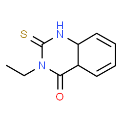 4(1H)-Quinazolinone,3-ethyl-2,3,4a,8a-tetrahydro-2-thioxo-(9CI) Structure