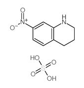 Quinoline, 1,2,3,4-tetrahydro-7-nitro-, sulfate (1:1) (9CI) Structure