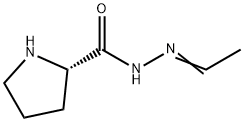 Acetaldehyde propyl hydrazone结构式