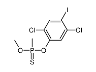 (2,5-dichloro-4-iodophenoxy)-methoxy-methyl-sulfanylidene-λ5-phosphane结构式