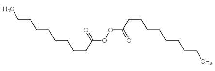 Didecanoyl peroxide Structure