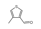 4-methylthiophene-3-carbaldehyde Structure