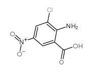 2-amino-3-chloro-5-nitrobenzoic acid structure