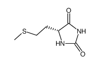 (R)-5-(2-(methylthio)ethyl)imidazolidine-2,4-dione Structure