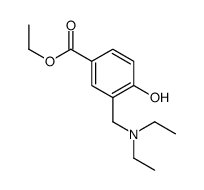 ethyl 3-(diethylaminomethyl)-4-hydroxybenzoate Structure