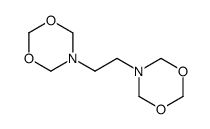 5-[2-(1,3,5-dioxazinan-5-yl)ethyl]-1,3,5-dioxazinane Structure