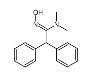 N'-hydroxy-N,N-dimethyl-2,2-diphenylacetimidamide Structure