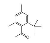1-[2-(1,1-dimethylethyl)-4,6-dimethylphenyl]ethan-1-one结构式