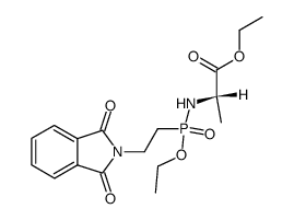 Pht-Aep(OEt)-L-Ala-OEt Structure