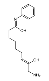 6-[(2-aminoacetyl)amino]-N-phenylhexanamide结构式