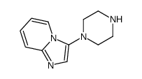 3-(PIPERAZIN-1-YL)IMIDAZO[1,2-A]PYRIDINE Structure