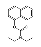 naphthalen-1-yl N,N-diethylcarbamate结构式