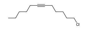 1-chloro-dodec-6-yne结构式